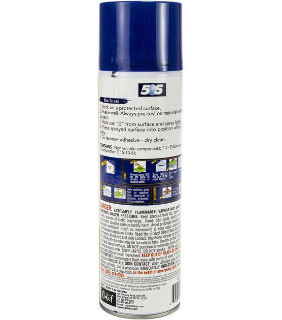 505 Spray & Fix Temporary Fabric Adhesive - Moore's Sewing