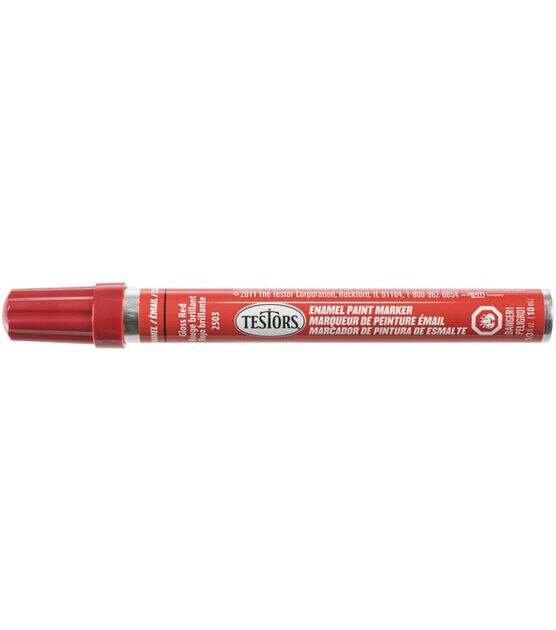 Testor Corp. Gloss Red Paint Marker Enamel Paint Pen