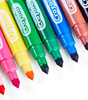 Crayola 30ct Mess Free Classic Mini Markers
