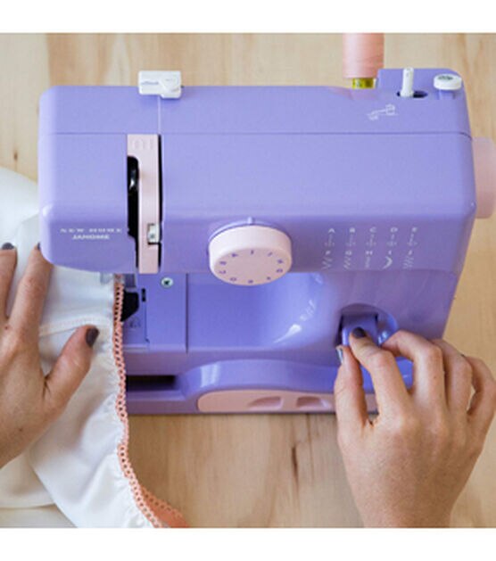 Janome Derby Portable Sewing Machine  Lady Lilac, , hi-res, image 4