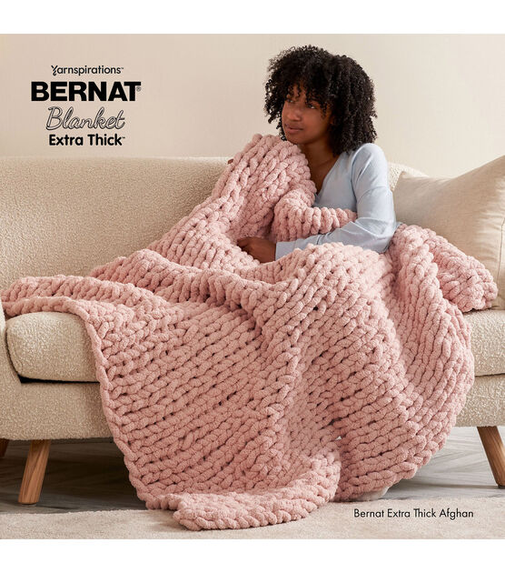 Bernat Blanket Extra Thick 72yds Jumbo Polyester Yarn, , hi-res, image 4
