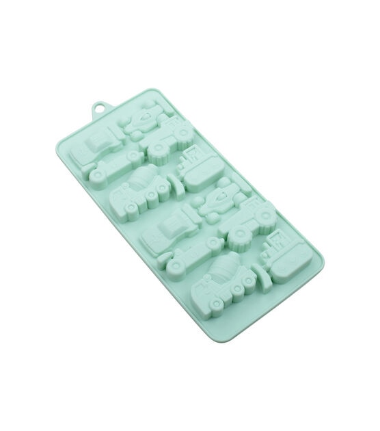 Wilton Car and Truck Silicone Candy Mold, 12-Cavity
