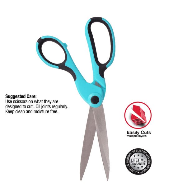 SINGER 8.5 Fabric Scissors With Comfort Grip