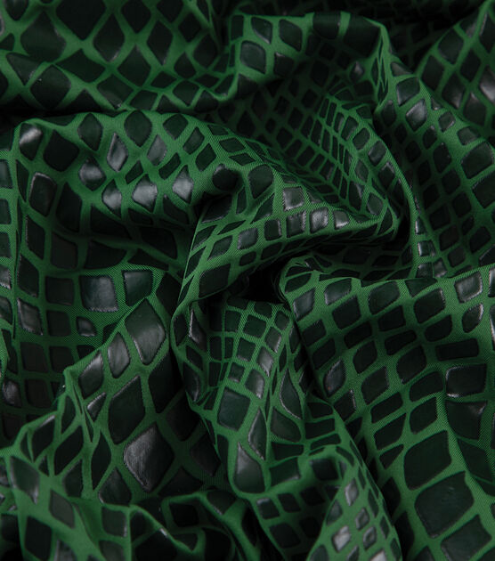 Yaya Han Cosplay Python Rubber Texture Green Fabric, , hi-res, image 6