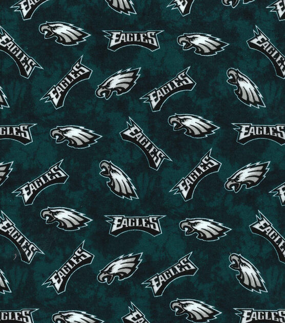 Fabric Traditions NFL Philadelphia Eagles Tie Dye Flannel, , hi-res, image 2