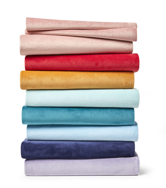 Plush fabric, Soft fabric, blanket fabric, Toy making fabric, Smooth Soft  Fleece Solid Plain Fabric Meter/ Yard