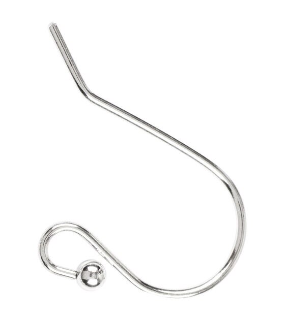 Stainless Steel Earring hooks Fish Hook Ear Wires Earring Findings