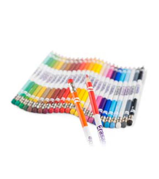 Crayola 24ct Erasable Colored Pencils, , hi-res, image 3