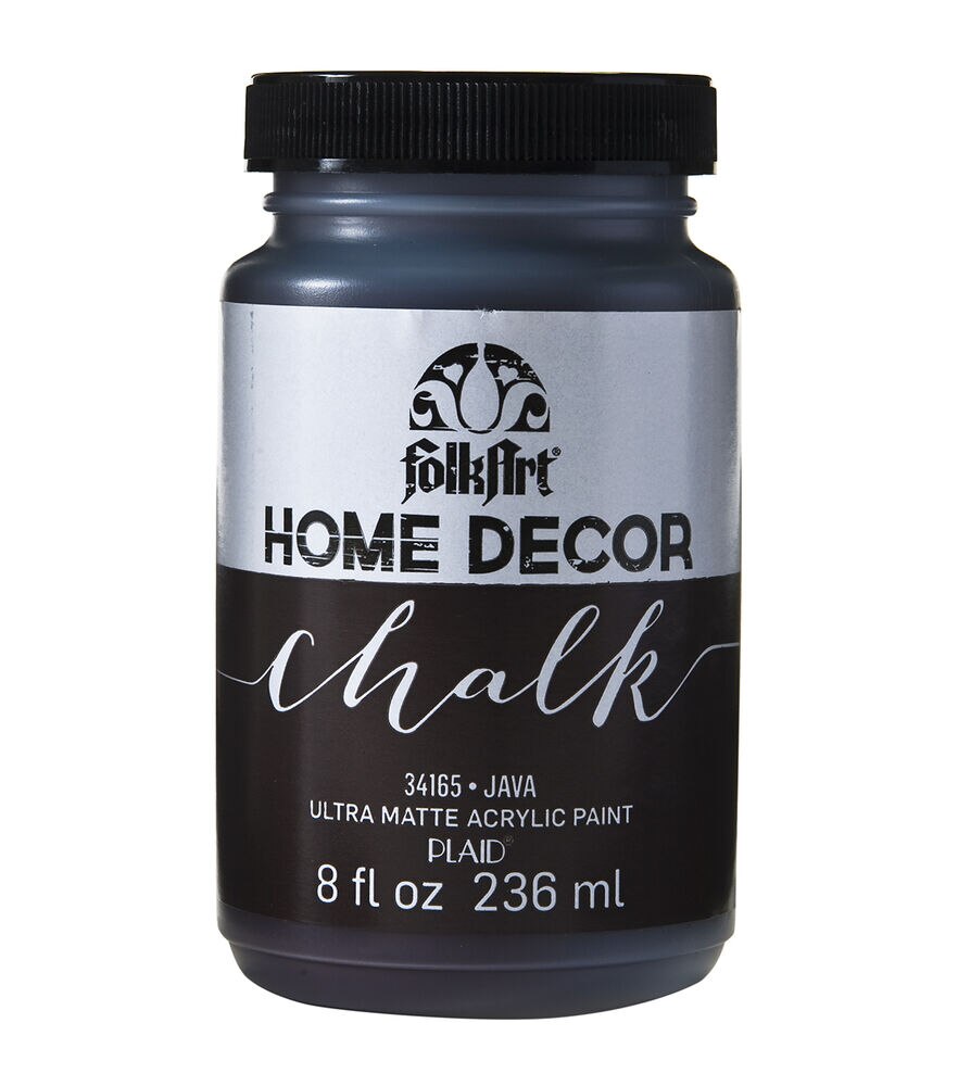 FolkArt Home Decor Chalk 8 oz, Java, swatch