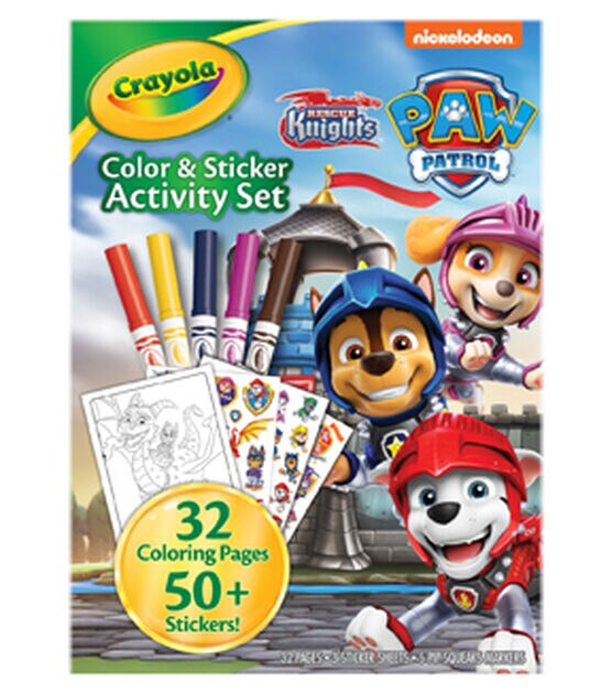 Crayola washable coloring book Pipsqueaks marker 8ct