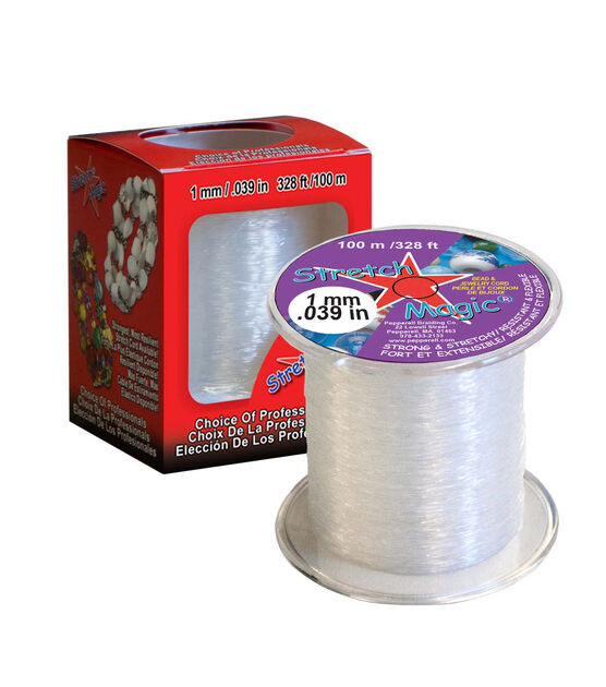 Pepperell Braiding Company Stretch Magic Bead & Jewelry Cord 0.04''x328'