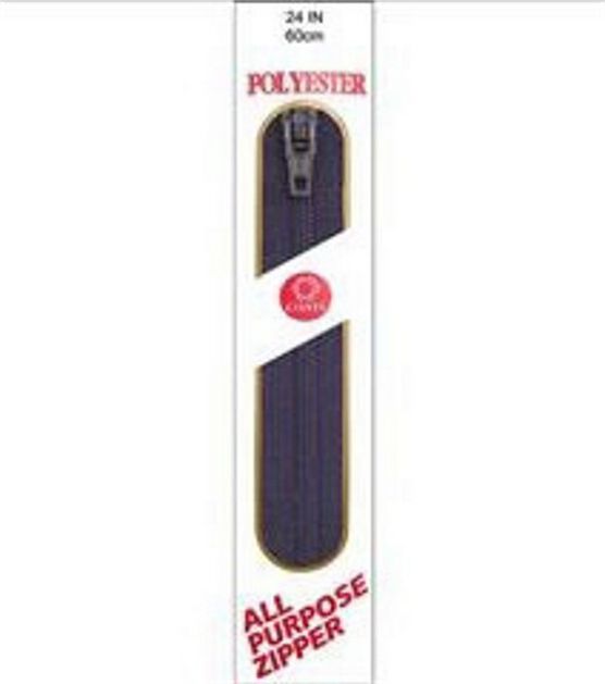 Powerlock Double Pull VF #10 Zipper - Black 84 in. - Zippers by Size - Sewing Supplies