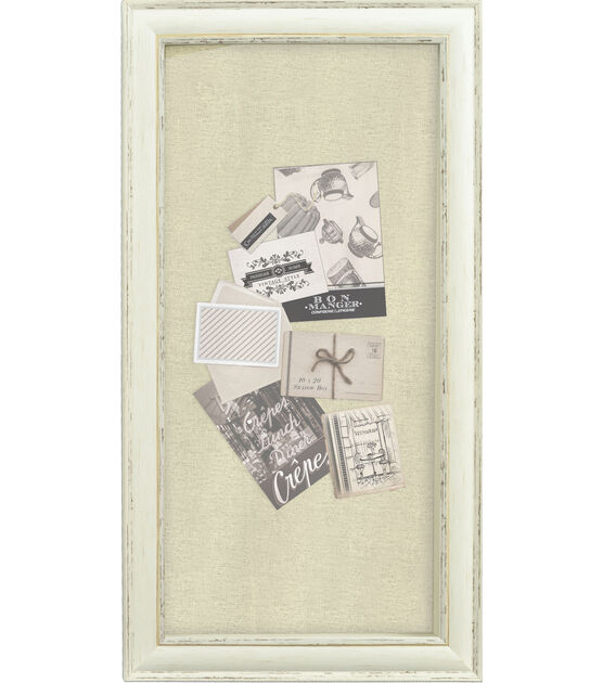 10 X20 Distressed Cream Shadowbox Frame 10 X20 Distressed Cream Shadowbox Frame