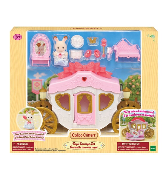 Calico Critters 9ct Royal Carriage Play Set, , hi-res, image 6
