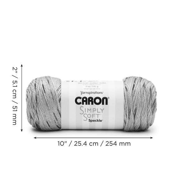 Caron Simply Soft Speckle 235yds Worsted Acrylic Yarn, , hi-res, image 11