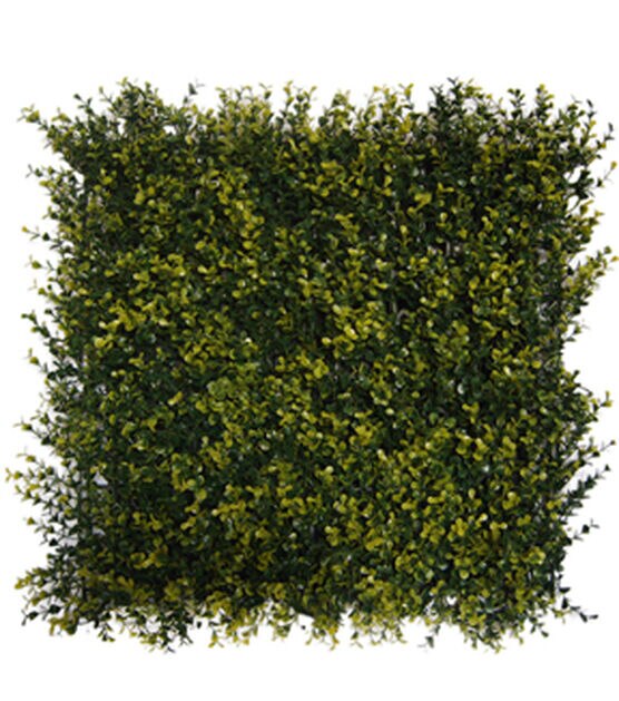 Greensmart Dekor 20" Artificial Ficus Spring Style Plant Wall Panels 4pk, , hi-res, image 1