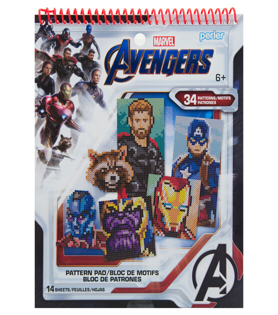 Perler Marvel Avengers Pattern Pad