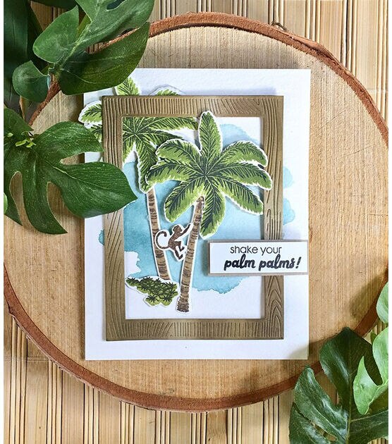 Hero Arts Clear Stamp Set Layering Palm Tree, , hi-res, image 3