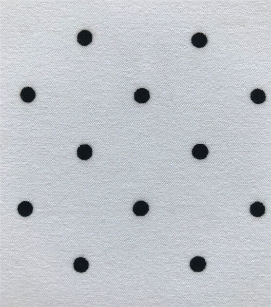 Dot Double Brush Jersey Knit Fabric, , hi-res, image 2