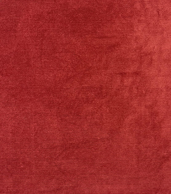 Red Stretch Corduroy Fabric, , hi-res, image 3