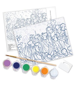 Paint by Number Kits: Paint by Number Museum Series The Starry Night –  Faber-Castell USA
