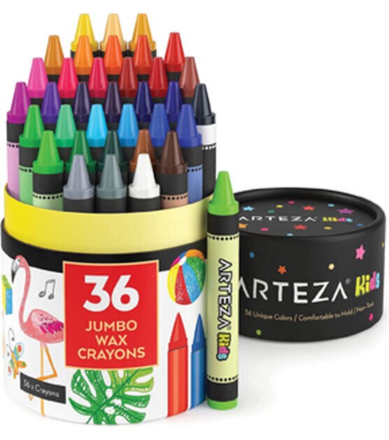 Arteza Set of Black Felt Brush Tip Pens - 12 Pack