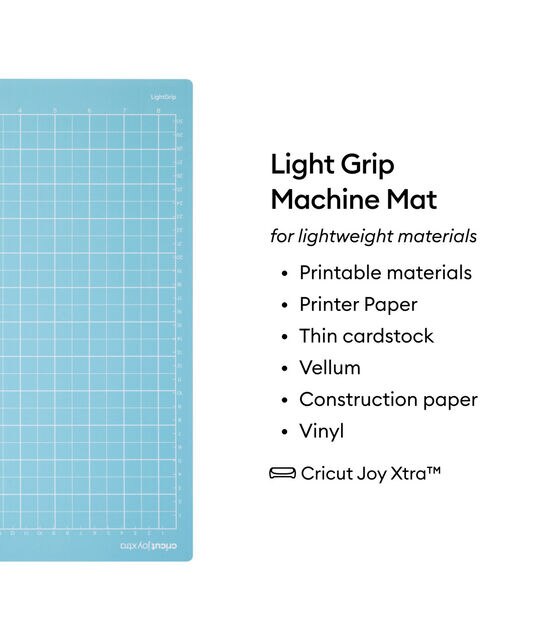 Cricut Joy Xtra 8.5" x 12" Light Grip Machine Mat, , hi-res, image 3