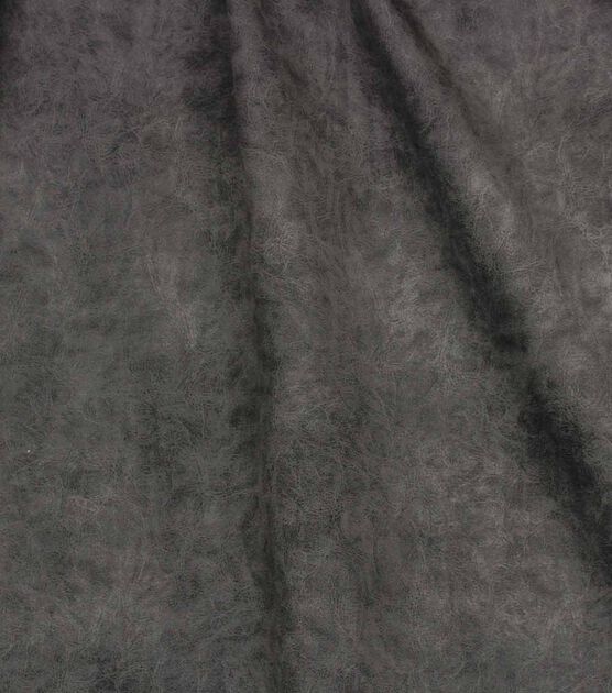 Richloom Kaysen Graphite Embossed Velvet Fabric, , hi-res, image 2
