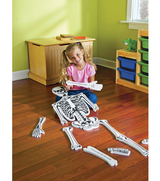 Learning Resources 4' Foam Skeleton Floor Puzzle 15pc, , hi-res, image 5