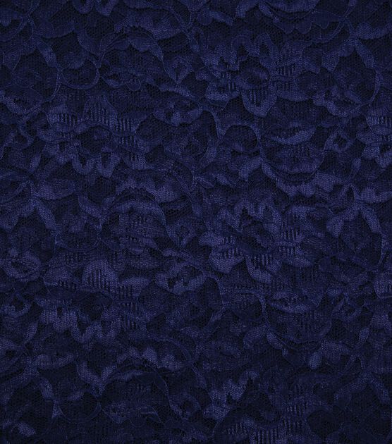 Blue Lace Fabric by Casa Collection, , hi-res, image 5