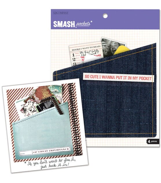 K & Company Folder Smash Pockets