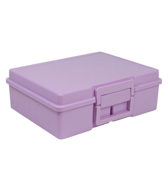 Everything Mary 4" x 6" Purple 16 Case Photo Storage Box, , hi-res, image 2