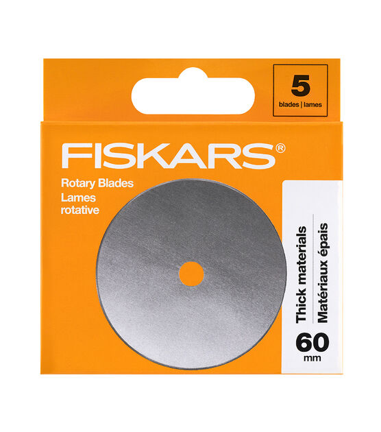 Fiskars 5pk Straight Rotary Blades 60mm, , hi-res, image 2