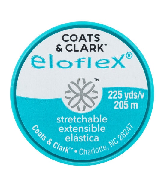 Coats & Clark 225yd Eloflex 27wt Stretch Thread Box, , hi-res, image 2