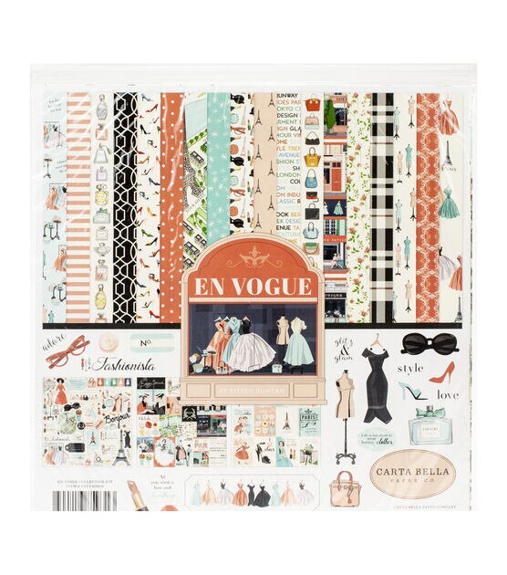 Carta Bella Collection Kit 12''X12'' En Vogue