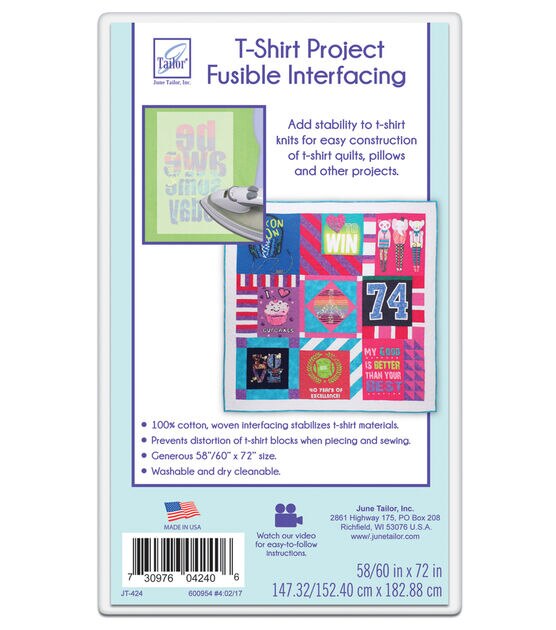 Quilters 2-1/2in Grid Fusible Interfacing 48in Wide - 327CB-WHT – The  Sewing Studio Fabric Superstore