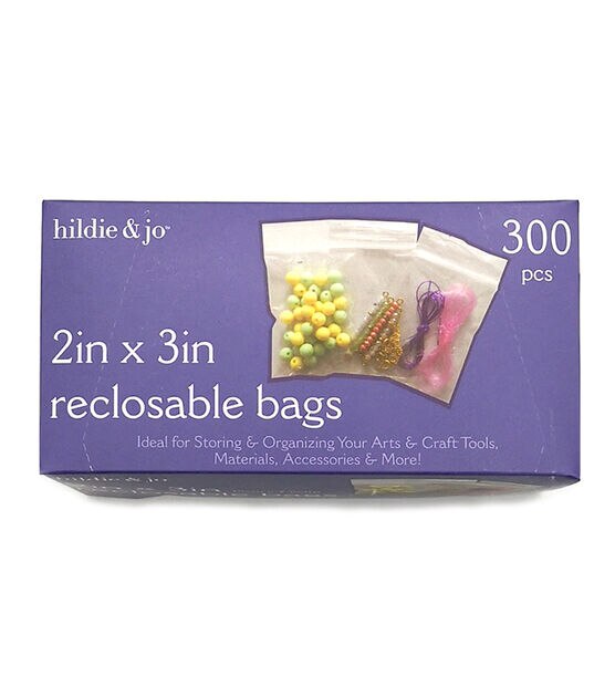 2" x 3" Reclosable Bags 300pk by hildie & jo, , hi-res, image 2