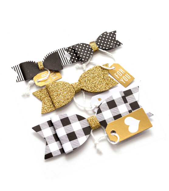 Heidi Swapp Stationery Tag Kit Bows, , hi-res, image 2