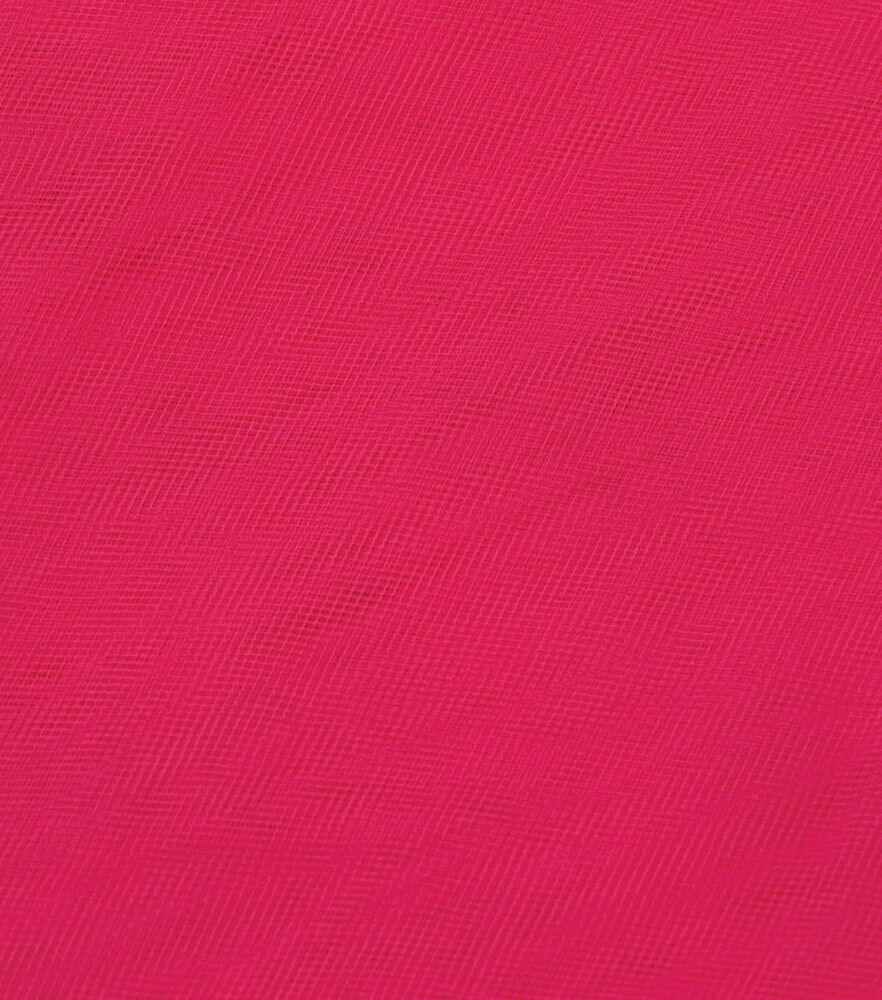 108 Inch Matte Tulle Shifting Fabric, Fuschia Purple, swatch, image 1