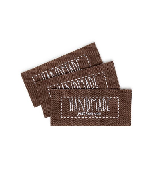 Sewing Labels for Handmade Items, Fabric SewIn & IronOn Labels