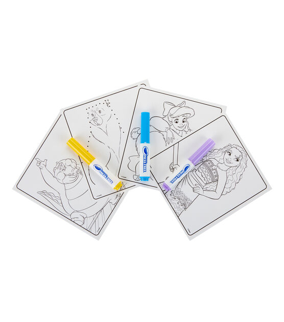 Crayola 20ct Color Wonder Princess Mini Activity Pad Coloring Kit, , hi-res, image 2