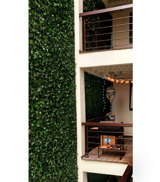 Greensmart Dekor 20" Artificial Ivy Style Plant Wall Panels 4pk, , hi-res, image 8