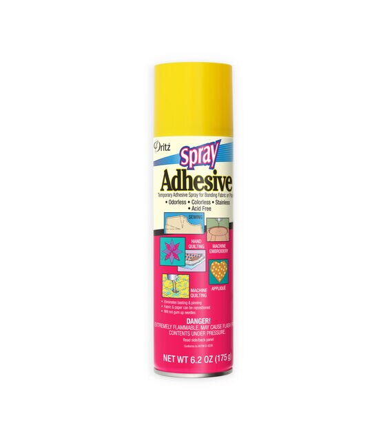 Dritz Temporary Spray Adhesive, Clear, 6.2 oz., , hi-res, image 3