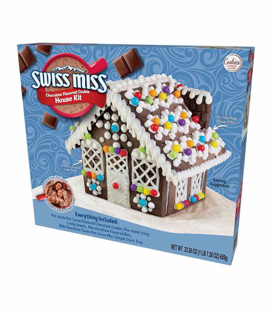 Swiss Miss Christmas Holiday Gingerbread House Kit