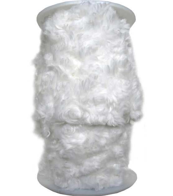 Wrights Fur Trim White