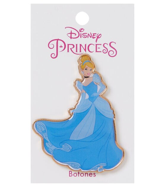 Blumenthal Lansing 2" Blue Disney Princess Cinderella Shank Button