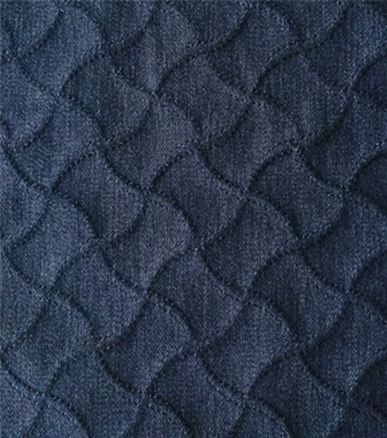 Texture Wave Twill Denim Fabric, , hi-res, image 2
