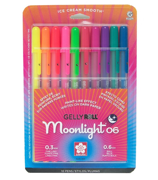 10 Pkg     Gelly Roll Moonlight