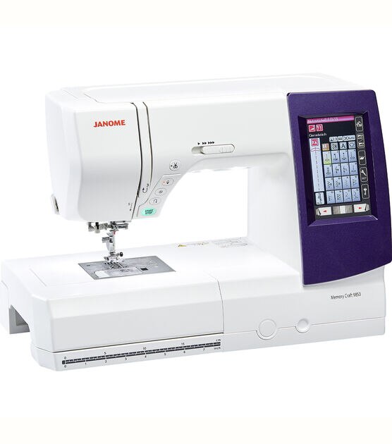 Janome Memory Craft 9850 Sewing & Embroidery Machine, , hi-res, image 3