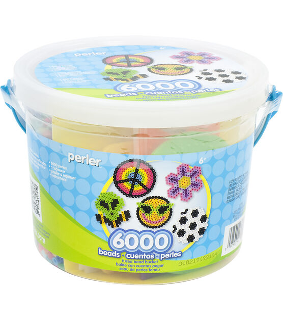 Perler 80-42965 Tie Dye Beads Small Bucket Kit, 5000pcs – Perler Bead Store